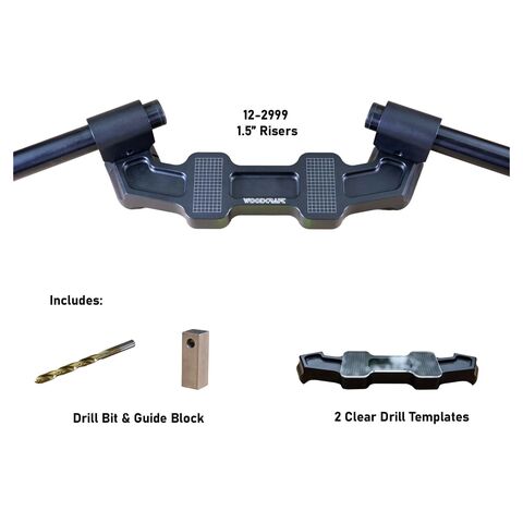 Woodcraft Universal Clip-On Risers w/ Adapter Plate
