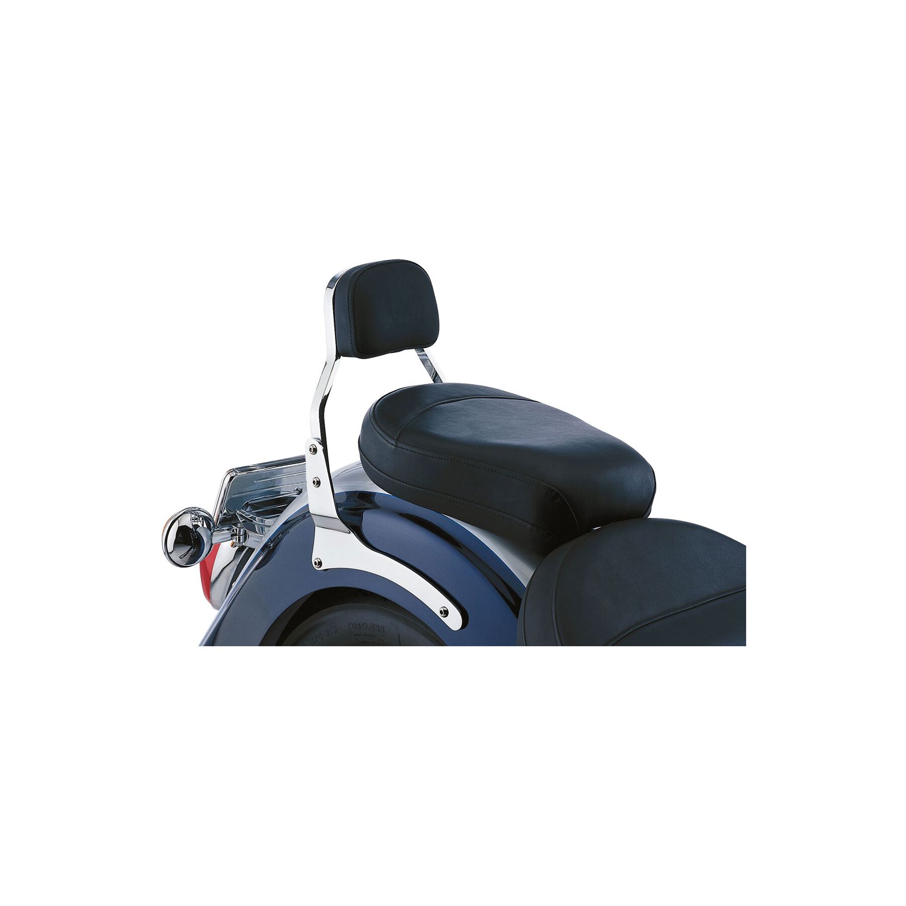 Cobra Standard Square Sissy Bar With Pad Kawasaki Vulcan Mean Streak 1