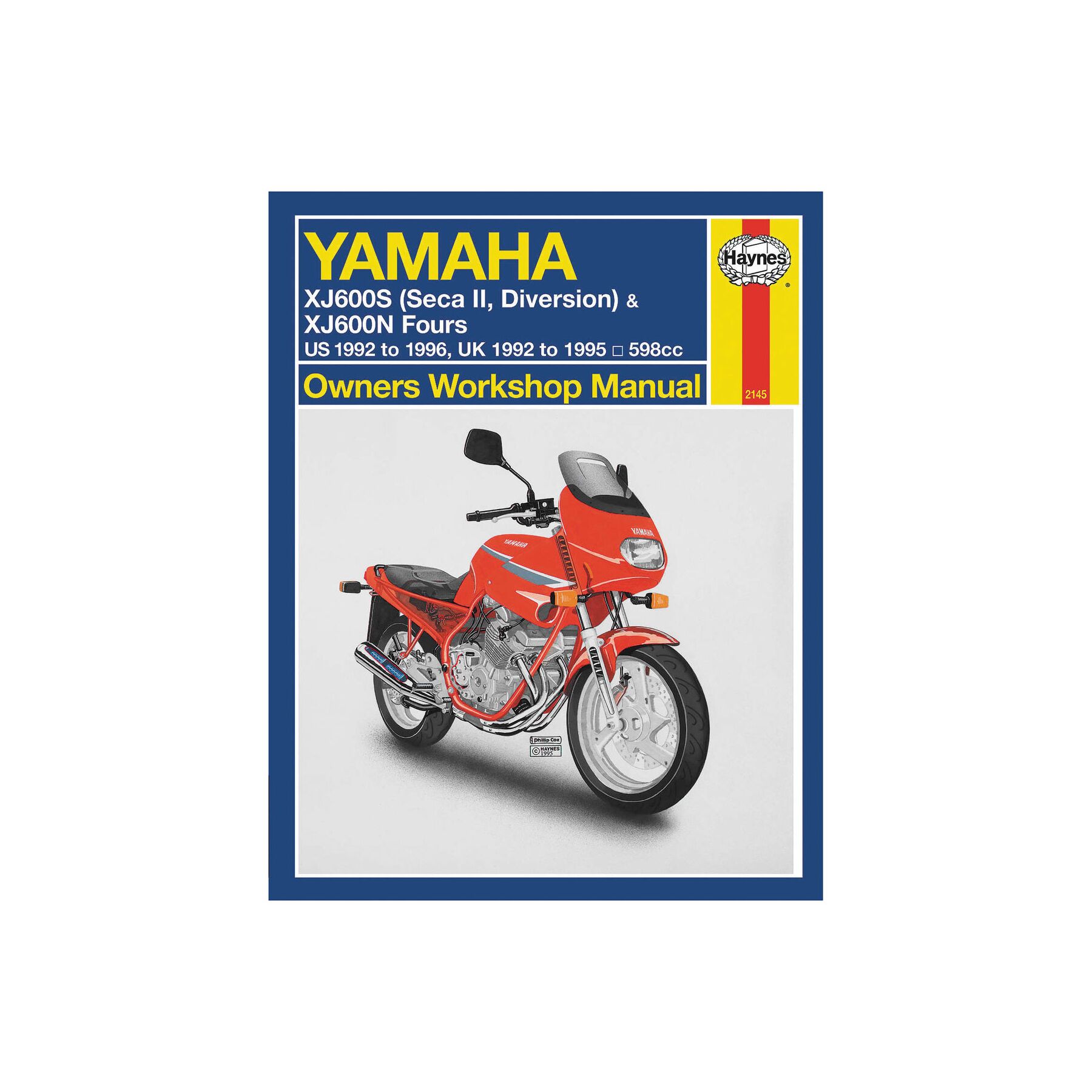 Haynes Manual Yamaha Seca ll / XJ600 1992-1998