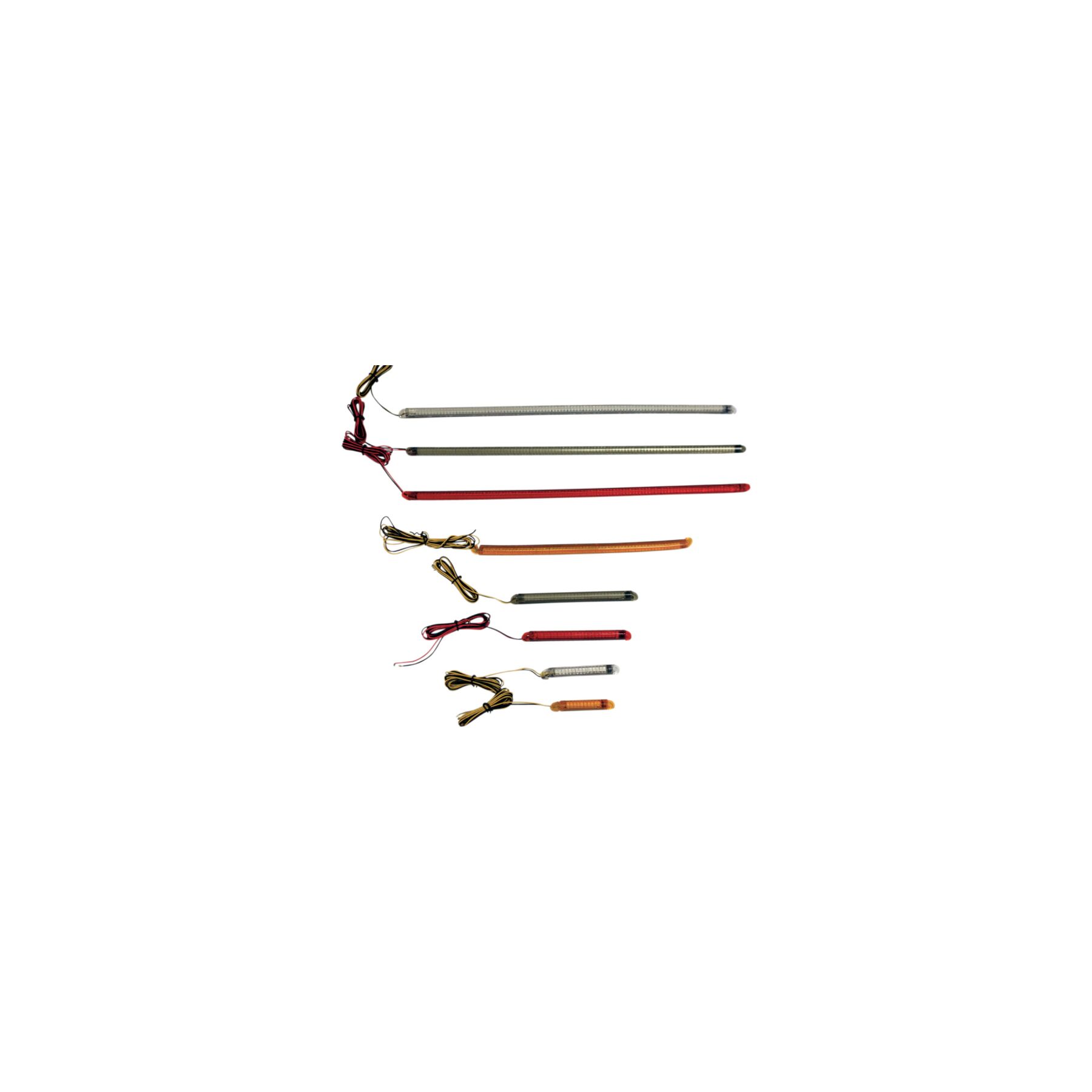 Custom Dynamics TruFLEX Integrated 25 Red/65 Red/25 Red LEDs with Red