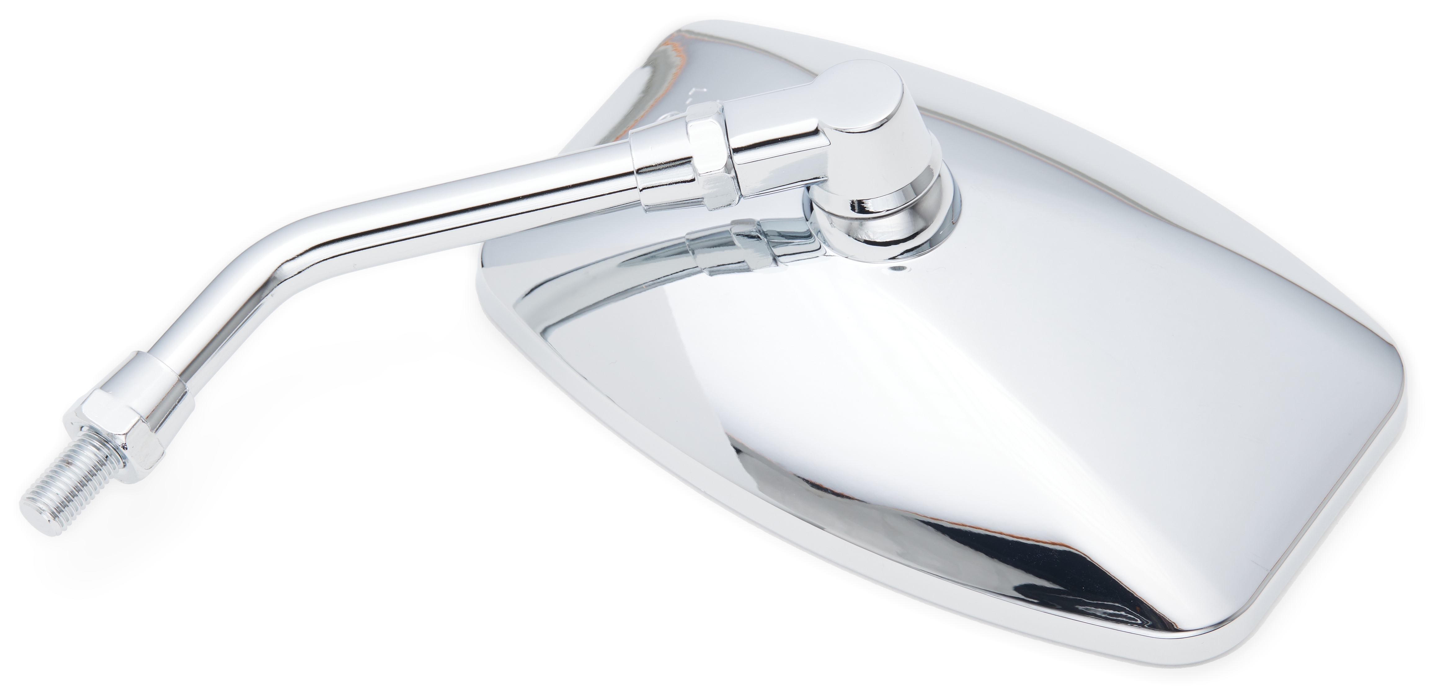 Milwaukee Twins Cruiser Stamped Steel Mirror - RevZilla