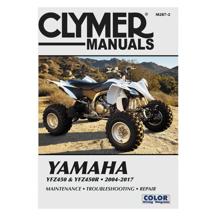 Clymer Manual Yamaha ATV YFZ450 04-13