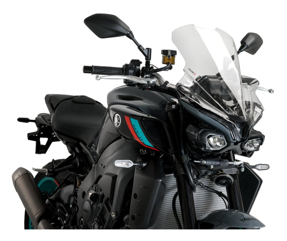 Puig Touring Naked New Generation Windscreen Yamaha MT-10 / SP 2022-2025 N/A