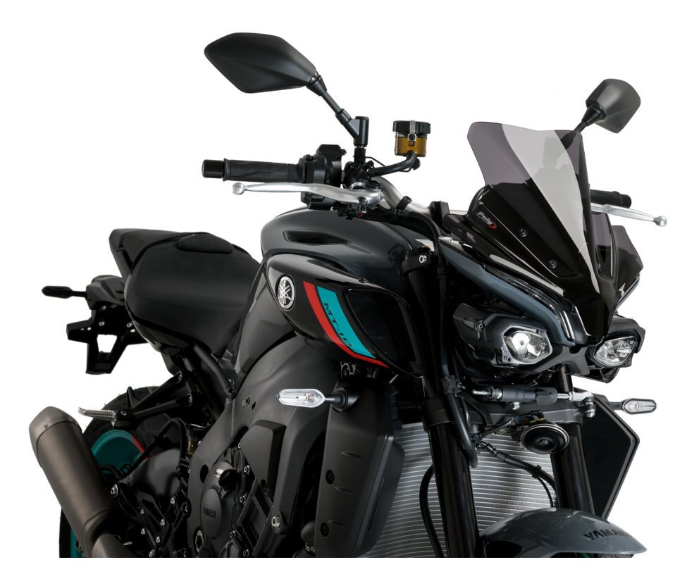 Puig Naked New Generation Windscreen Yamaha MT-10 / SP 2022-2025 N/A