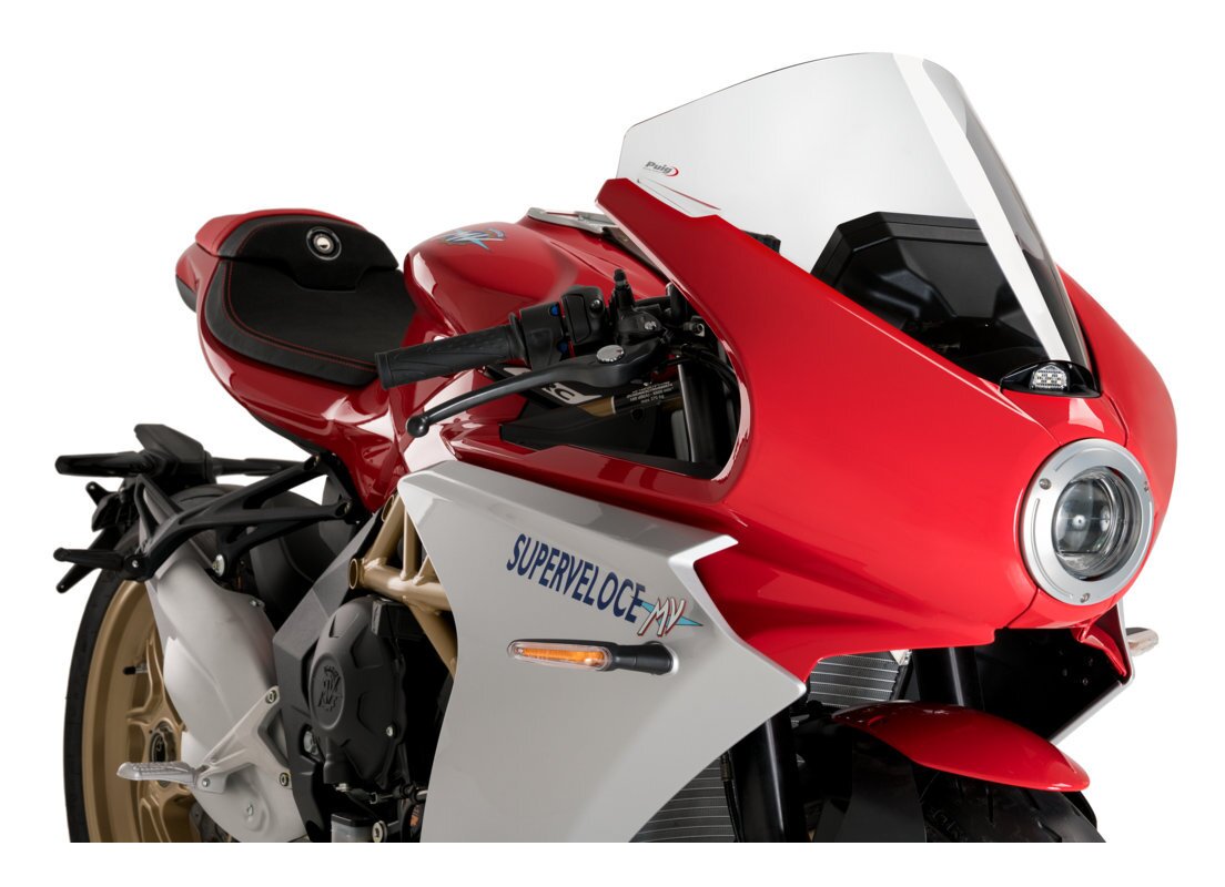 Windshield Compatible With MV Agusta Brutale 675 12-17 Light