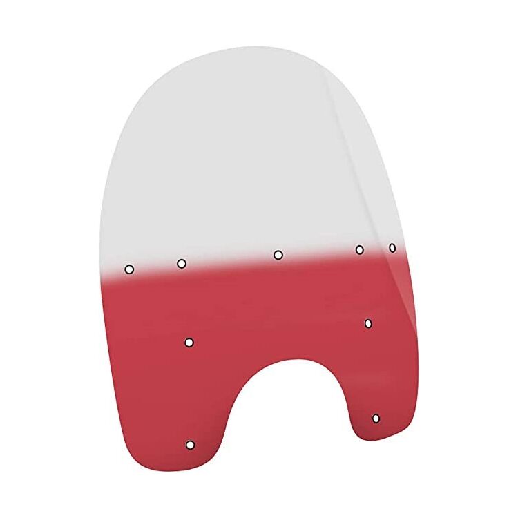 Memphis Shades Memphis Slim Windshield Replacement Plastic N/A