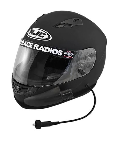 PCI Race Radios RaceAir Elite / Trax Wired HJC CS-R3 Helmet XS / Elite Wired