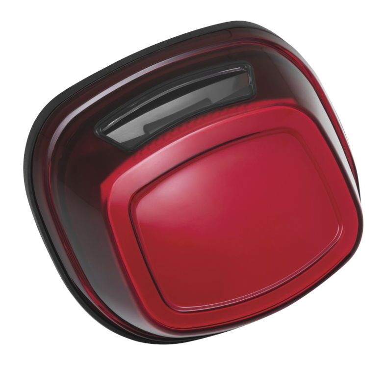 Kuryakyn Tracer L.E.D. Taillight For Harley Red w/ Plate