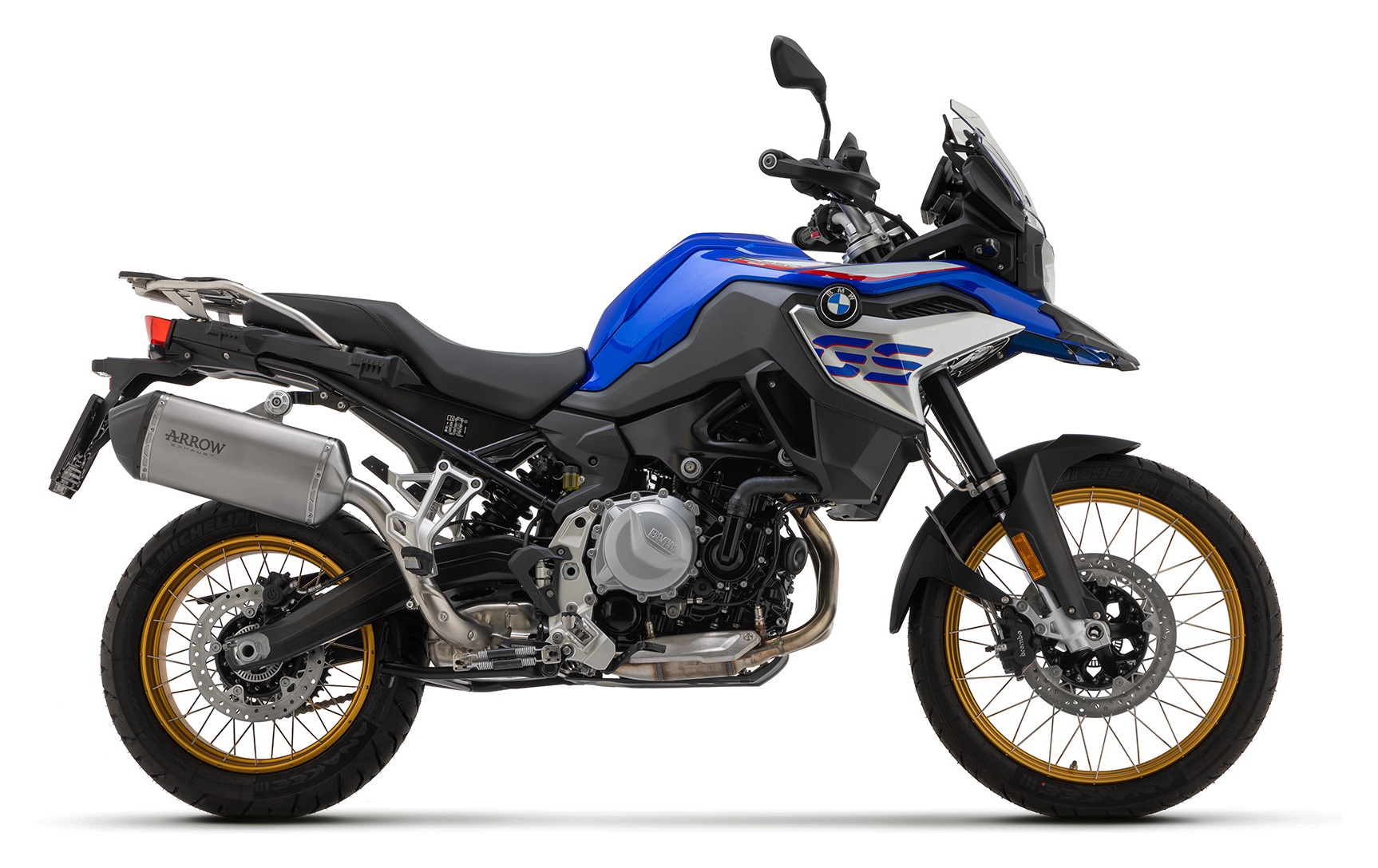 Arrow Sonora Slip-On Exhaust BMW F850GS 2021-2023 RevZilla - Main Image