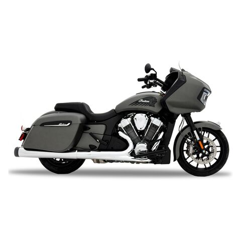 Rinehart MotoPro45 4.5" Slip-On Mufflers For Indian Touring 2014-2025