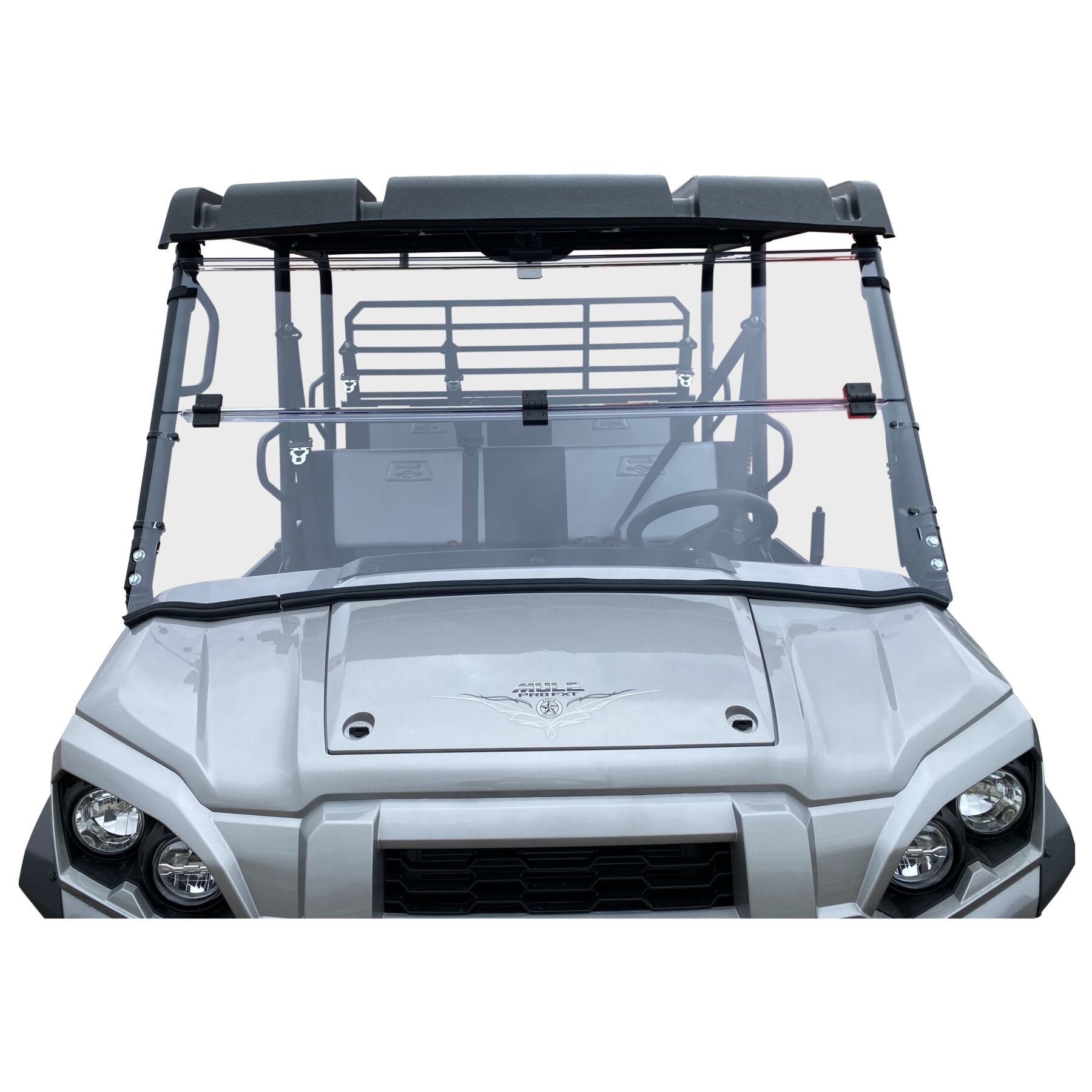 Open Trail Gen 2 Folding Windshield Kawasaki Mule Pro 2015-2025