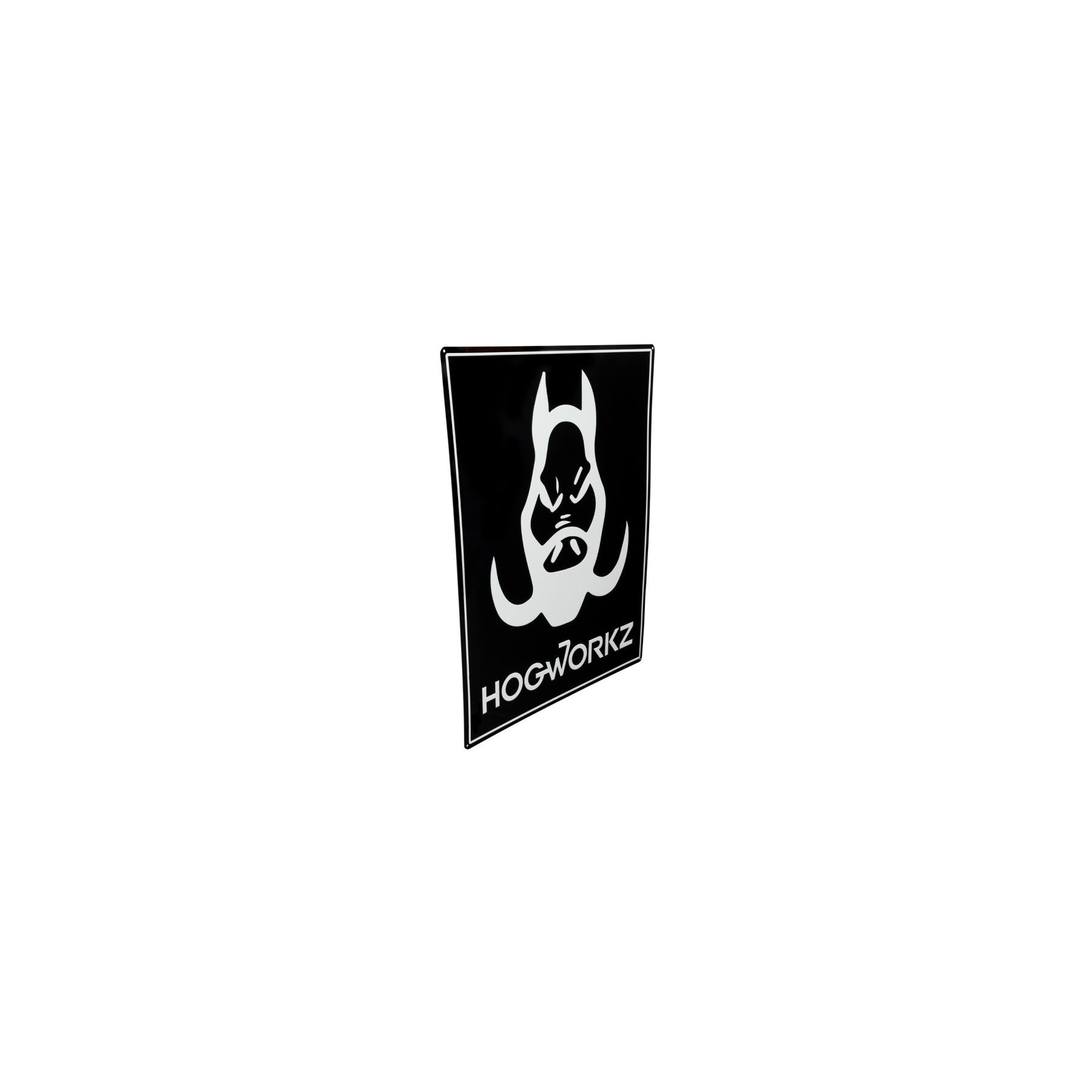 HogWorkz Metal Garage Sign