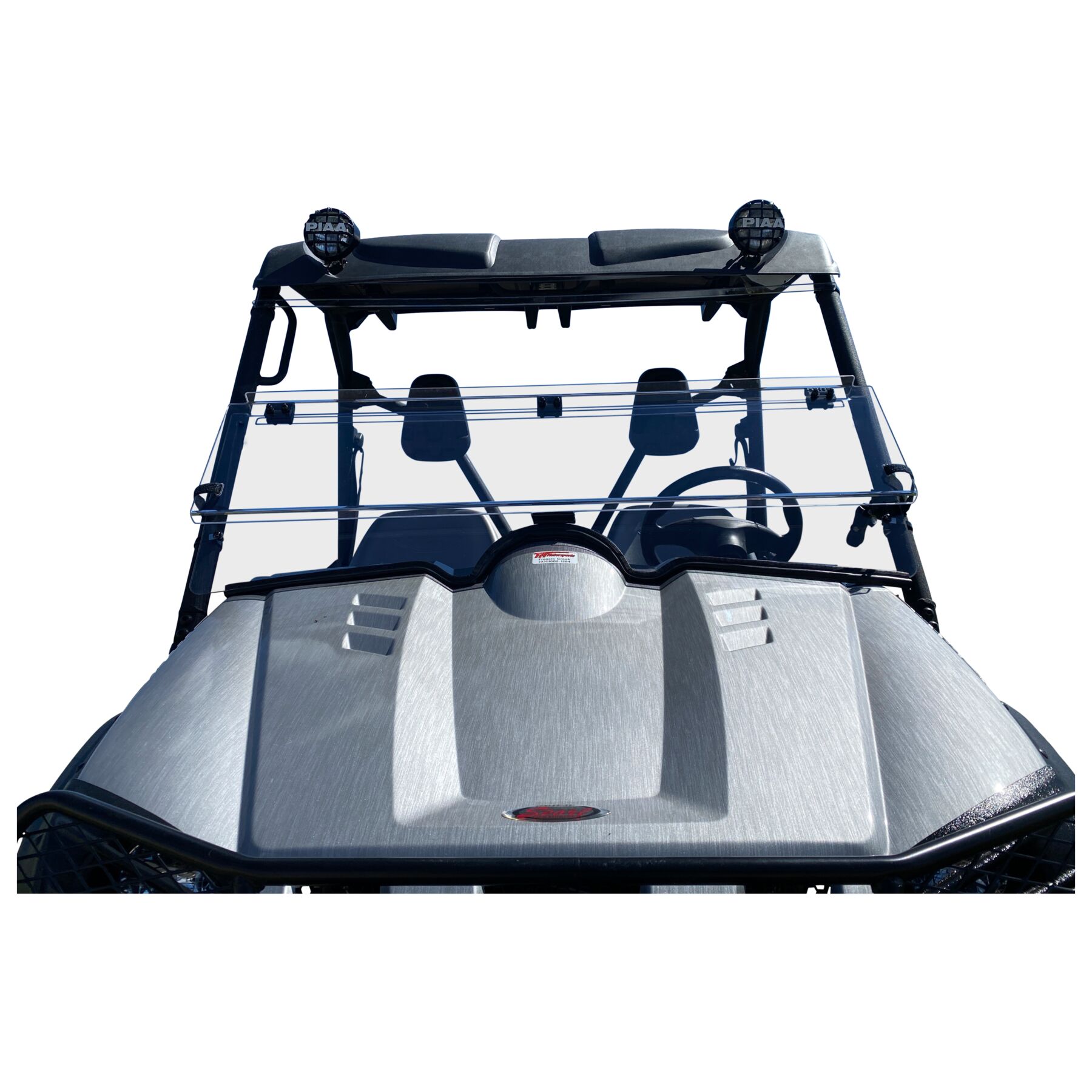 Open Trail Gen 2 Folding Windshield Yamaha Rhino 450 / 660 / 700 2004-