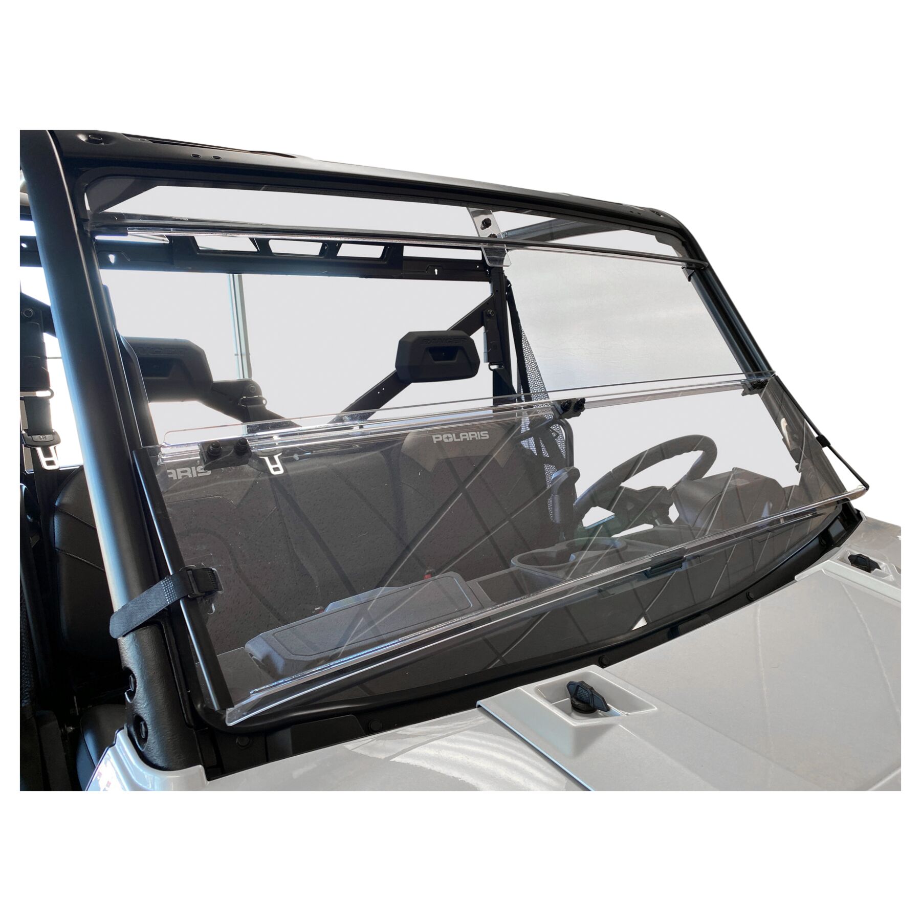Open Trail Gen 2 Folding Windshield Polaris Ranger XP 900 / XP 1000 / 