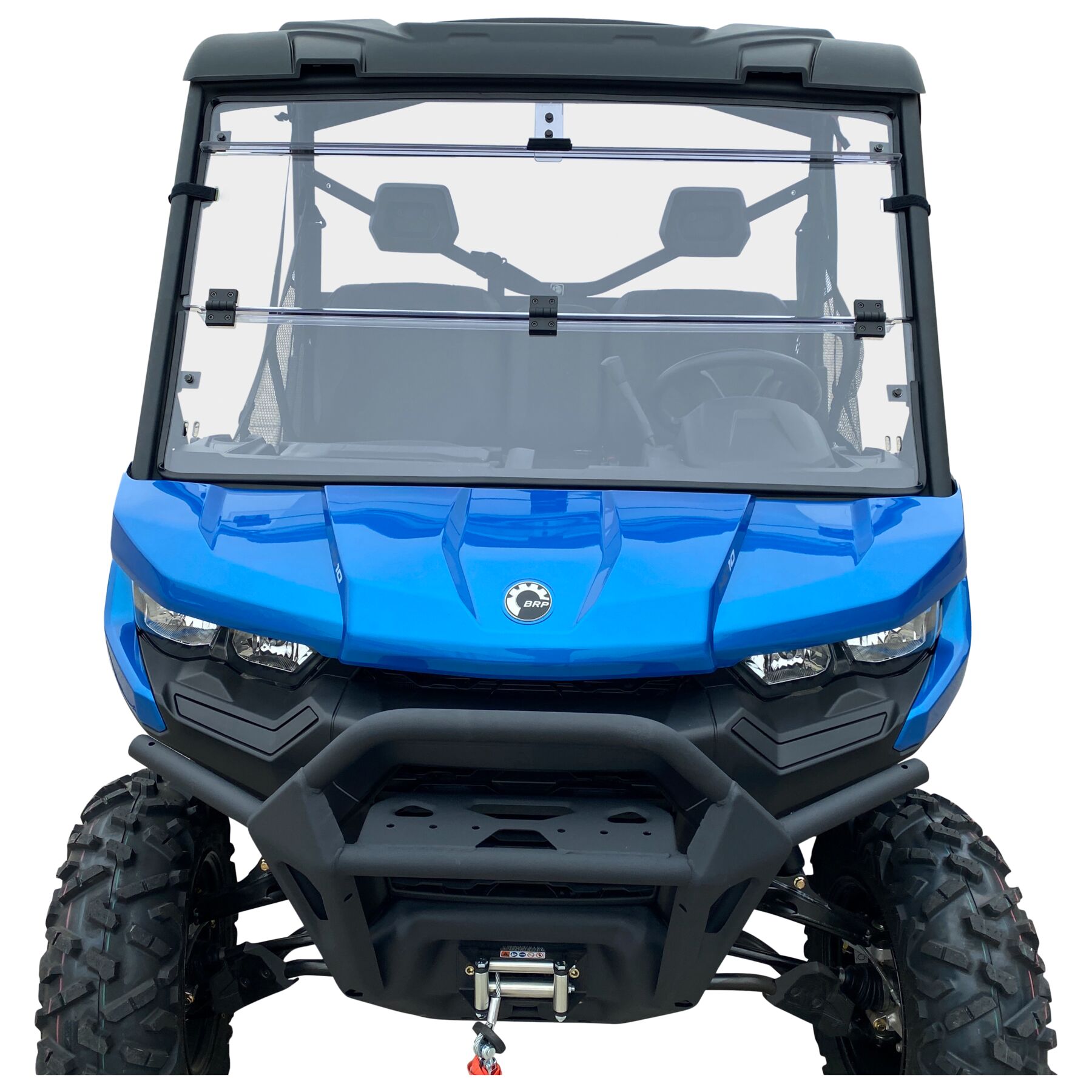 Open Trail Gen 2 Folding Windshield Can-Am Defender HD5 / HD8 / HD10 2