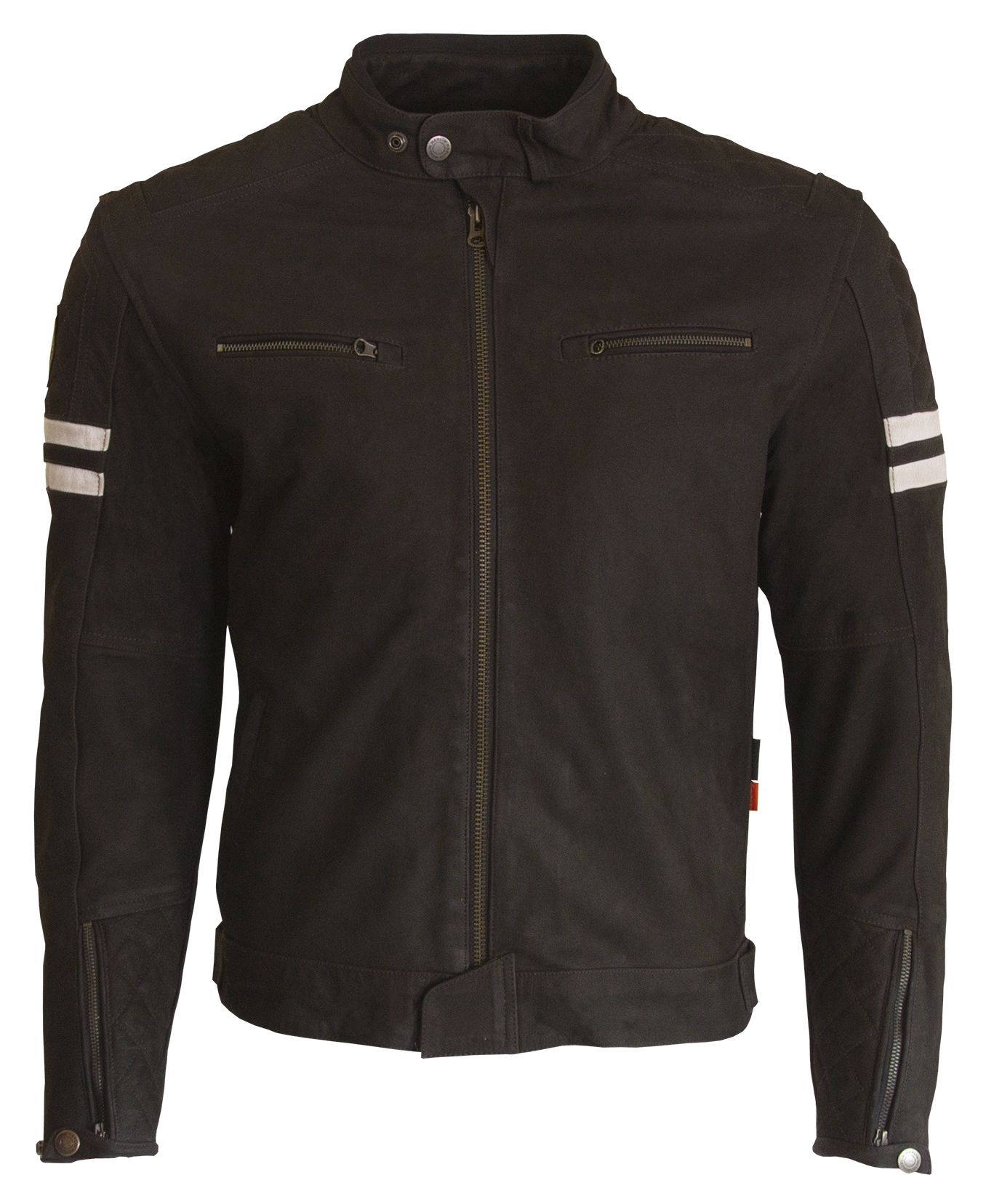 ロン LEATHER FLY FRONT LONG JACKET (ST.632)-BLACK- | セレクトショップ