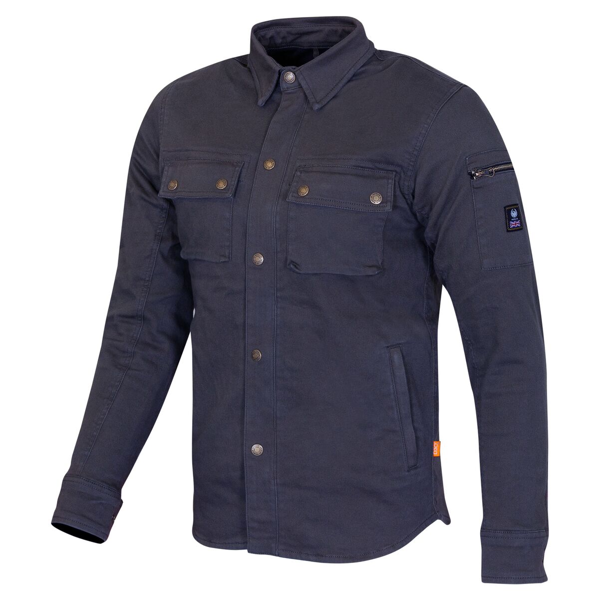 MHL.│mens│shirt merlin_axe_zip_up_riding_shirt