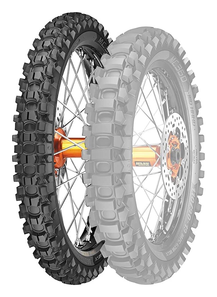 Metzeler MC360 Mid/Hard Terrain Tires Front 80/100-21