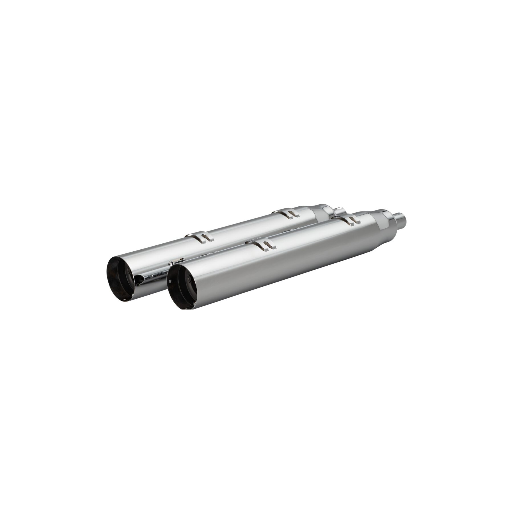 Khrome Werks 4 1/2 War Hammer Slip-On Mufflers For Indian Touring 2014