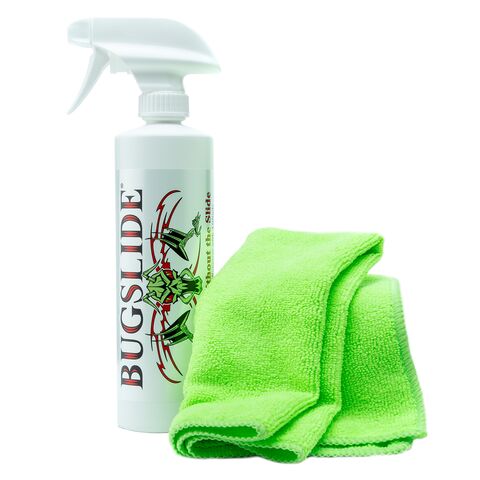Bugslide Spray Bottle With Polishing Cloth