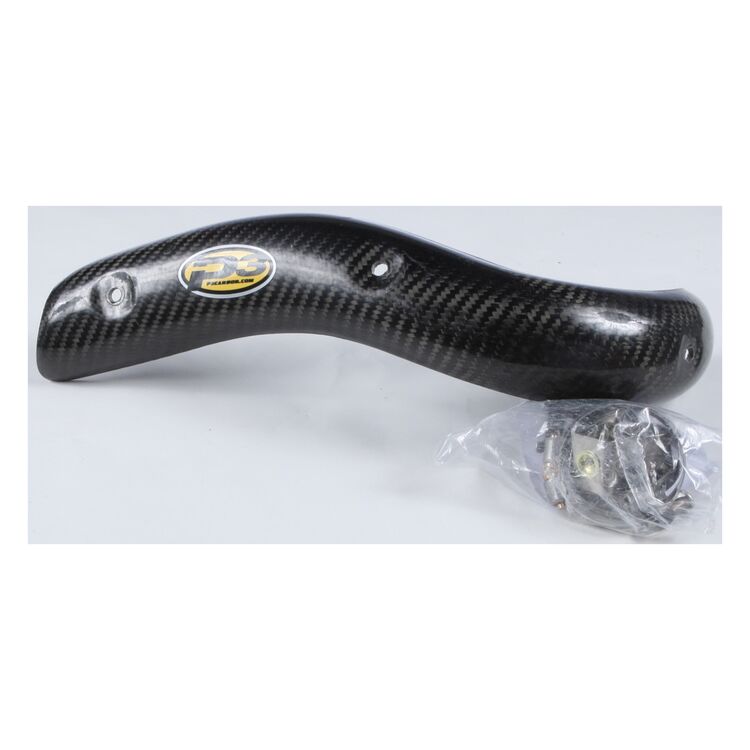 P3 Carbon Fiber Heat Shield Suzuki DRZ400 20002024 RevZilla