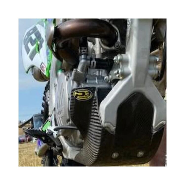 P3 Carbon Fiber Skid Plate Kawasaki KX250 2019-2020
