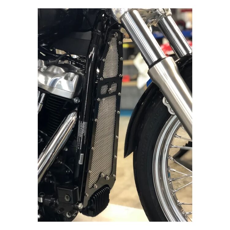 Bare Knuckle Performance Oil Cooler Guard For Harley Softail 20182024