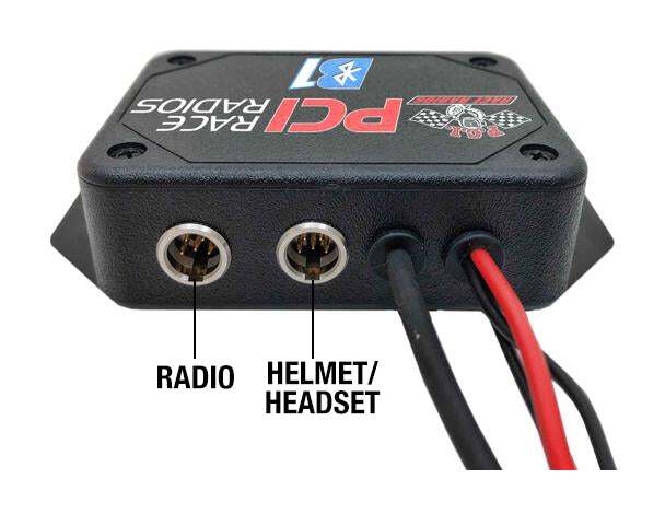 PCI Race Radios Trax Ultimate 2 Seater Communication Kit PCI Race Radios Trax Stereo Headset - Cycle Gear