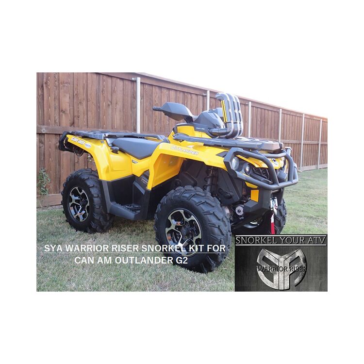 Snorkel Your ATV Warrior Riser Snorkel Kit Can-Am Outlander 2012-2024