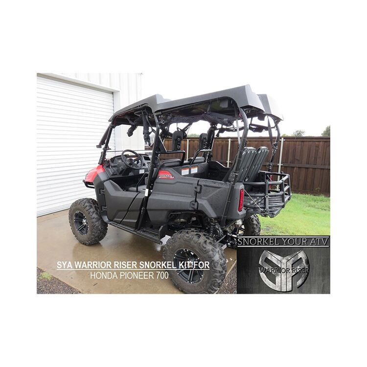 Snorkel Your ATV Warrior Riser Snorkel Kit Honda Pioneer 700 2014-2024