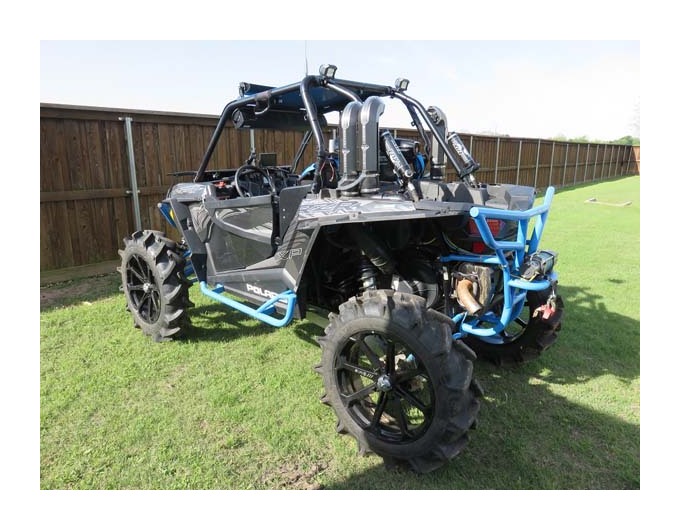 Snorkel Your ATV Warrior Riser Snorkel Kit Polaris RZR Turbo 2016-2022 ...