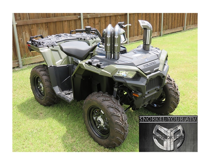 Snorkel Your ATV Warrior Riser Snorkel Kit Polaris Sportsman 850 / 1000 ...