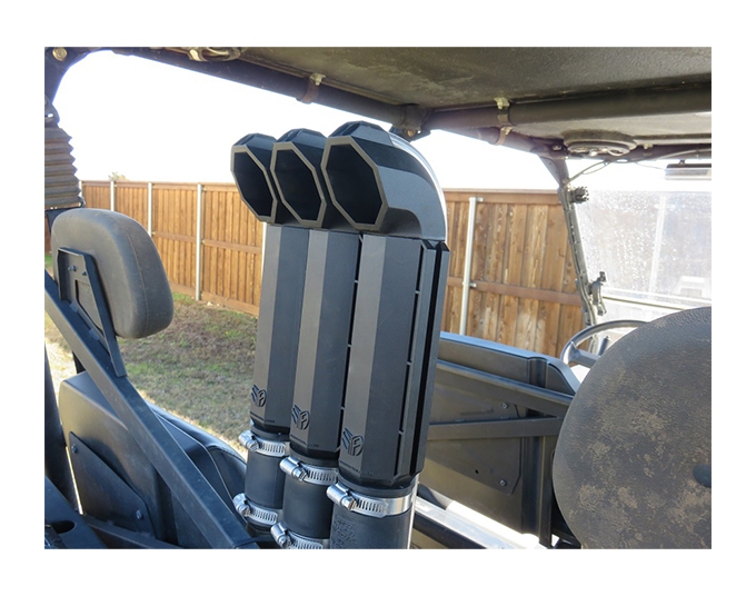 Snorkel Your ATV Warrior Riser Snorkel Kit - RevZilla