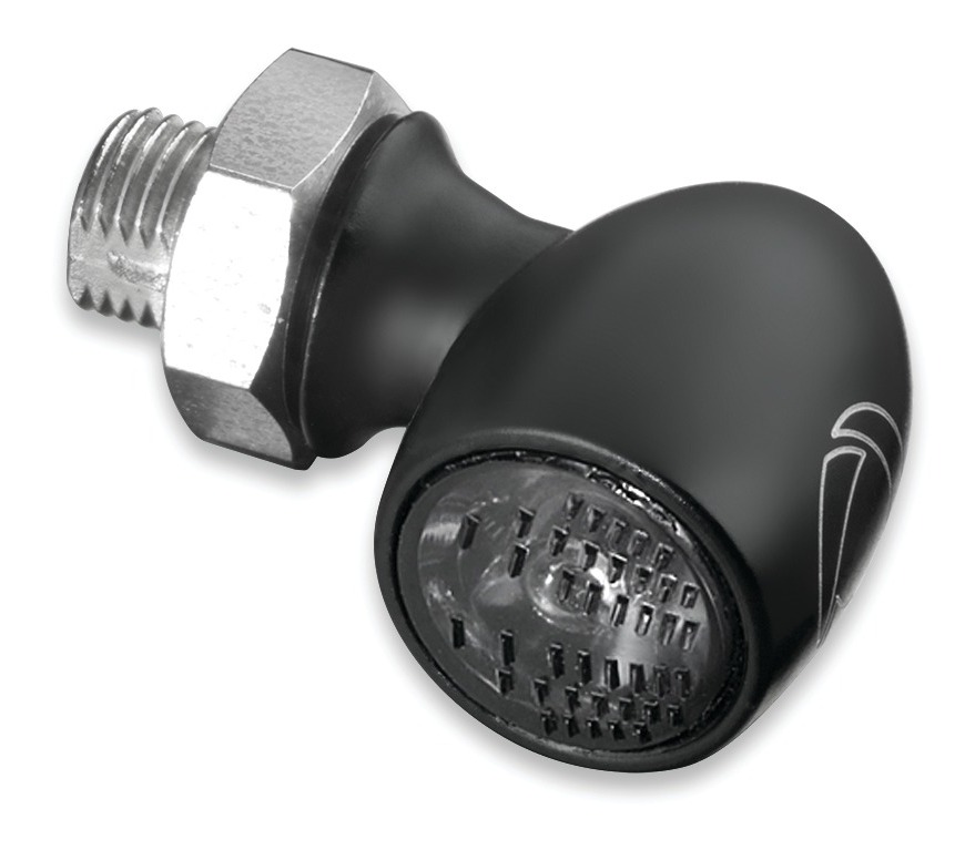 Kellermann Atto Dark 黒 ウインカー　スモークレンズ 車検対応】 ケラーマン□ 世界最小LEDウインカー バレットアトー