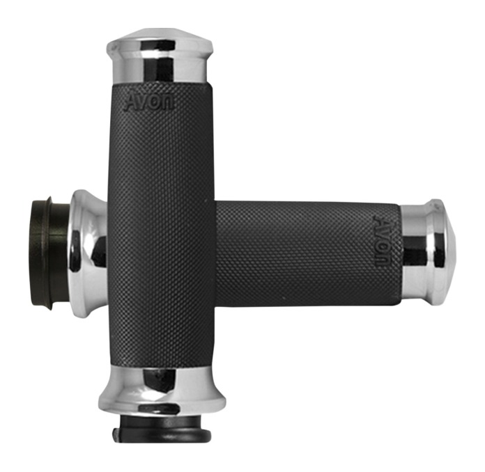 Avon Custom Contour Smooth Grips For Harley With Throttle By Wire N/A