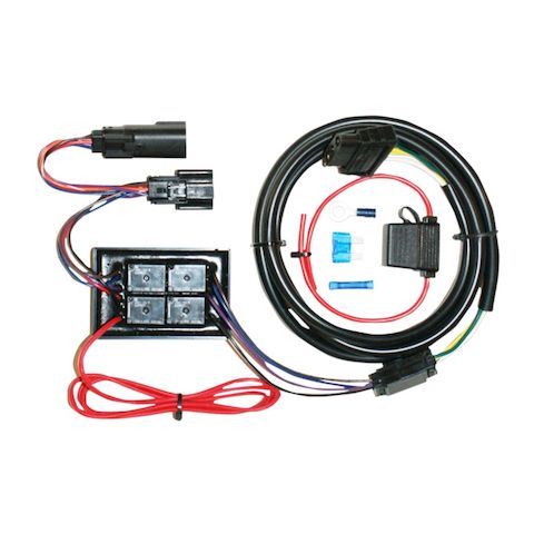 Khrome Werks Plug & Play Trailer Wiring Harness Kit For Harley