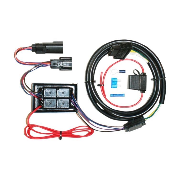 Khrome Werks Plug & Play Trailer Wiring Harness Kit For Harley