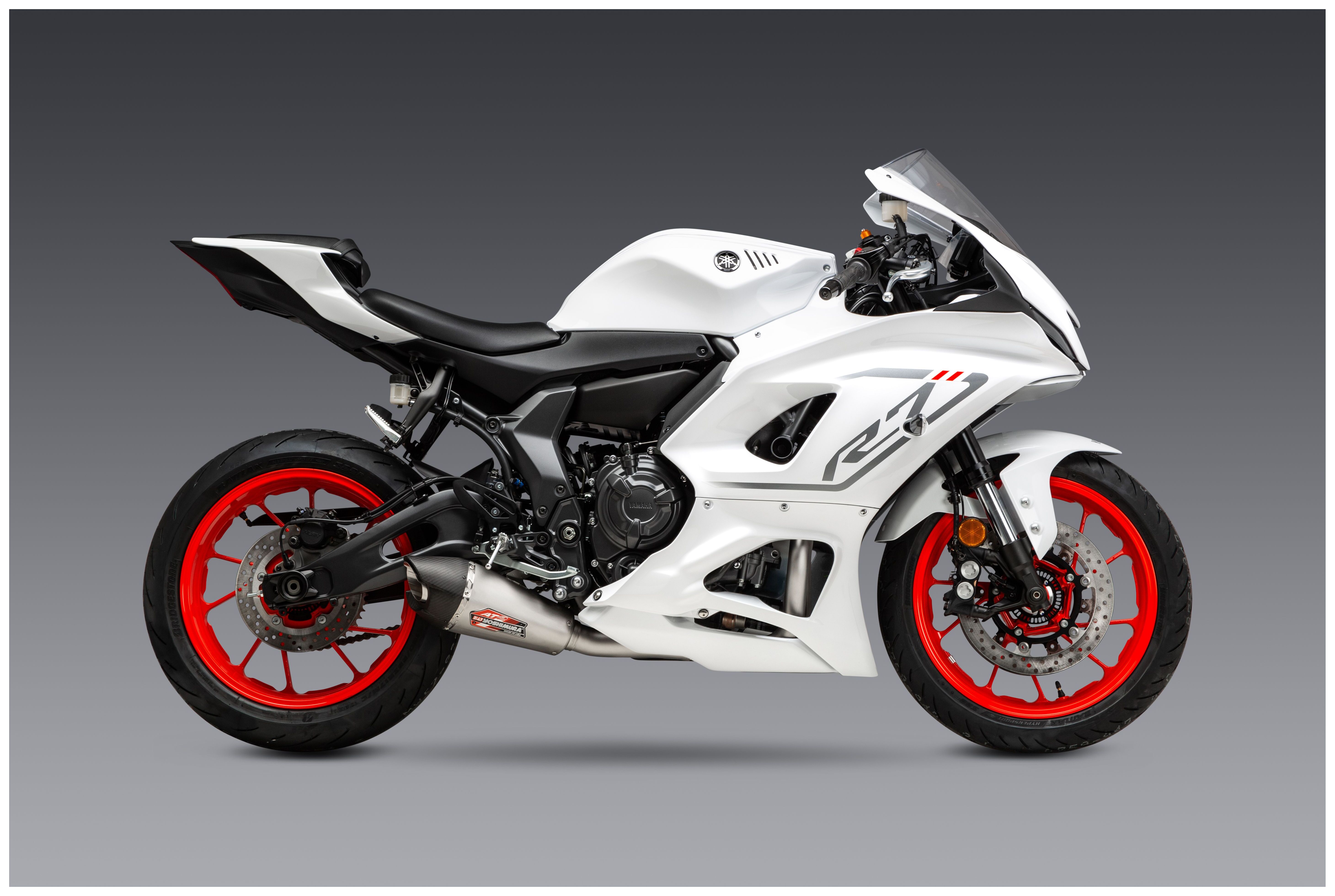 Yoshimura AT2 Race Exhaust System Yamaha R7 / MT-07 2018-2025 N/A