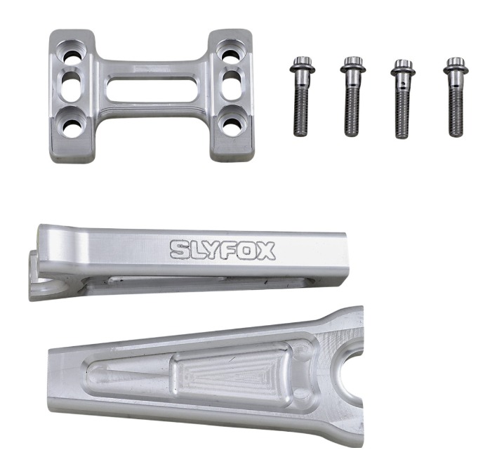 SlyFox Performance Handlebar Risers For Harley Straight / 8"
