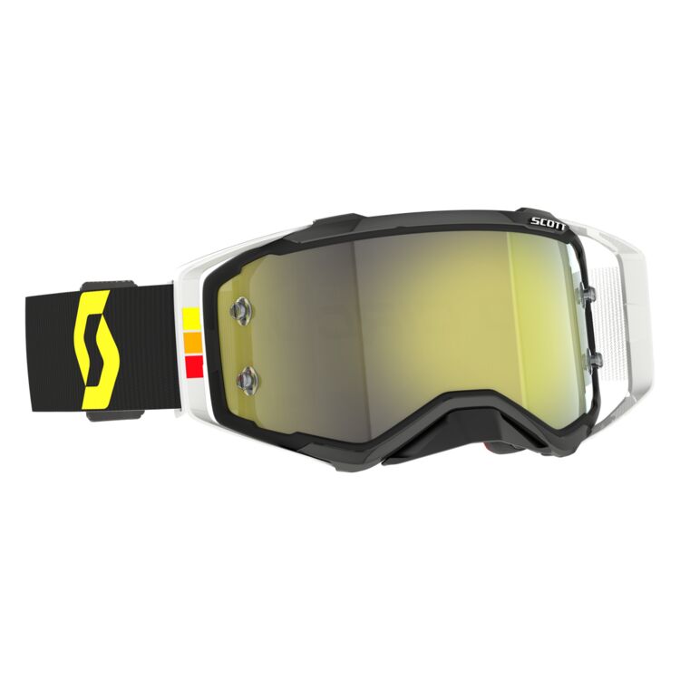 Black/White - Yellow Chrome Works