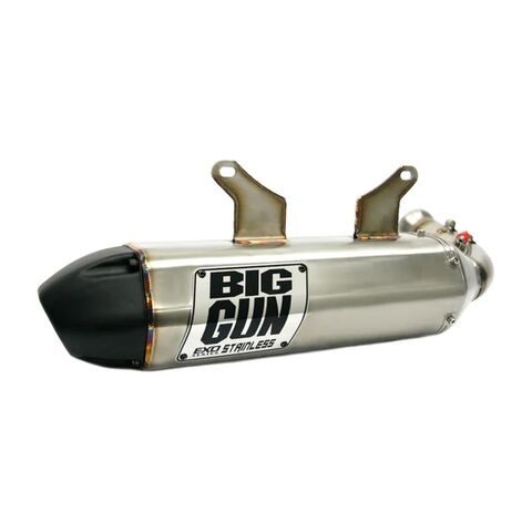 Big Gun EXO Stainless Slip-On Exhaust Yamaha Wolverine X4 2018-2023
