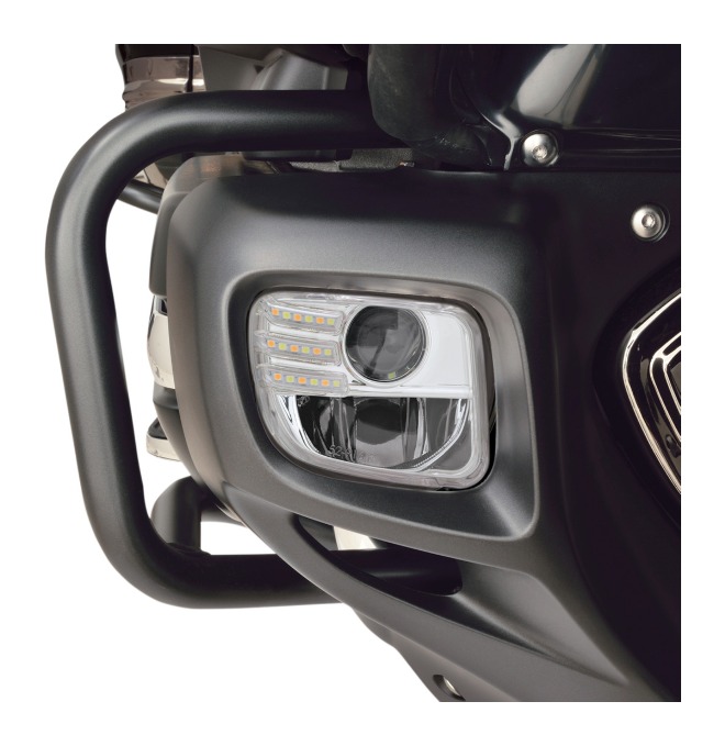 Show Chrome Tridium Multifunction Fog Light Kit Honda Gold Wing 2012