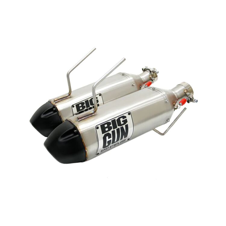 Big Gun EXO Stainless Dual Slip-On Exhaust Can-Am Maverick 1000 / MAX 1000 / Turbo 2013-2018