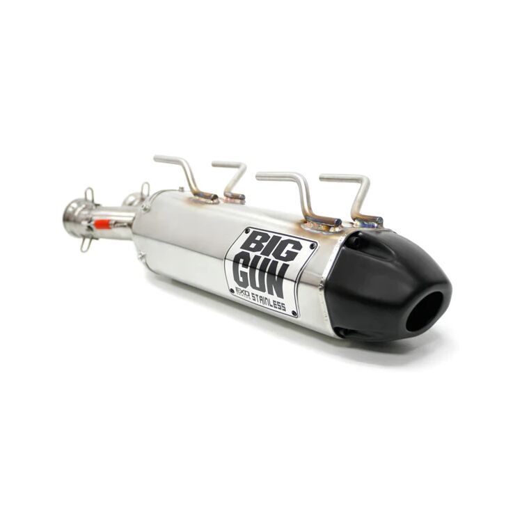 Big Gun EXO Stainless Slip-On Exhaust Arctic Cat Wildcat 1000 2012-2014