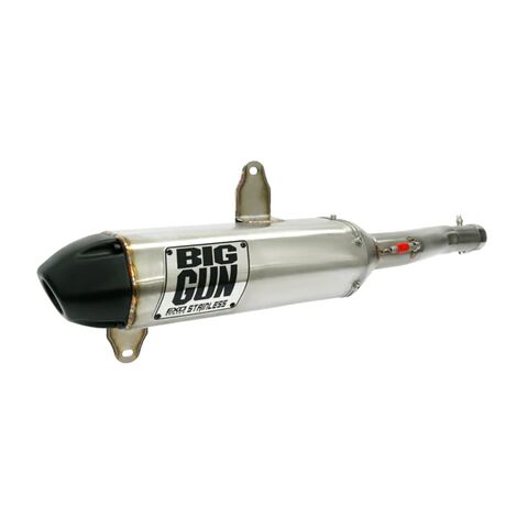 Big Gun EXO Stainless Slip-On Exhaust Suzuki King Quad 700 2005-2007