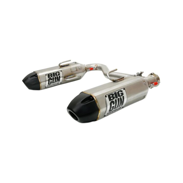 Big Gun EXO Stainless Dual Slip-On Exhaust Polaris Scrambler XP 1000 2014-2019