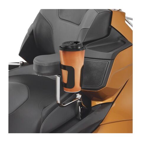 Show Chrome Passenger Beverage Holder Can-Am / Honda 1988-2023