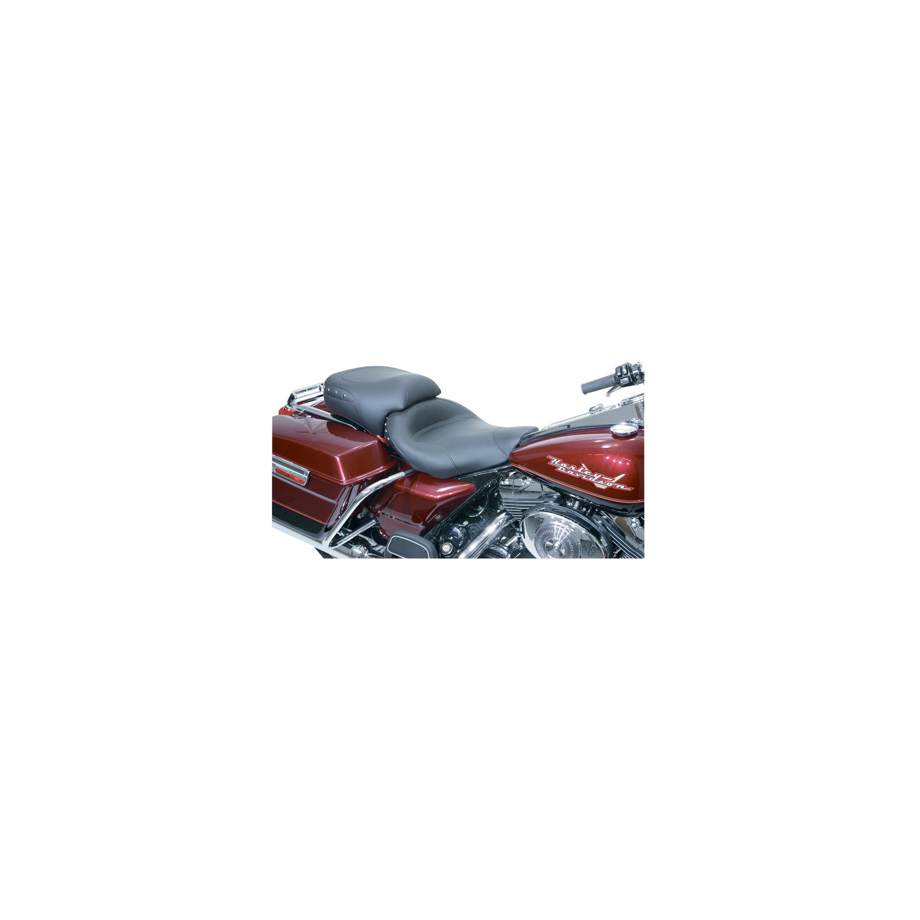 Mustang Super Touring Solo Seat For Harley FLHR / FLHX 1997-2007
