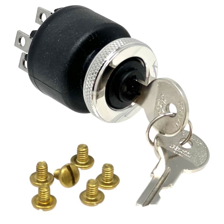 Namz Marine Grade Key Start Ignition Switch 10 (7.36) Off! RevZilla