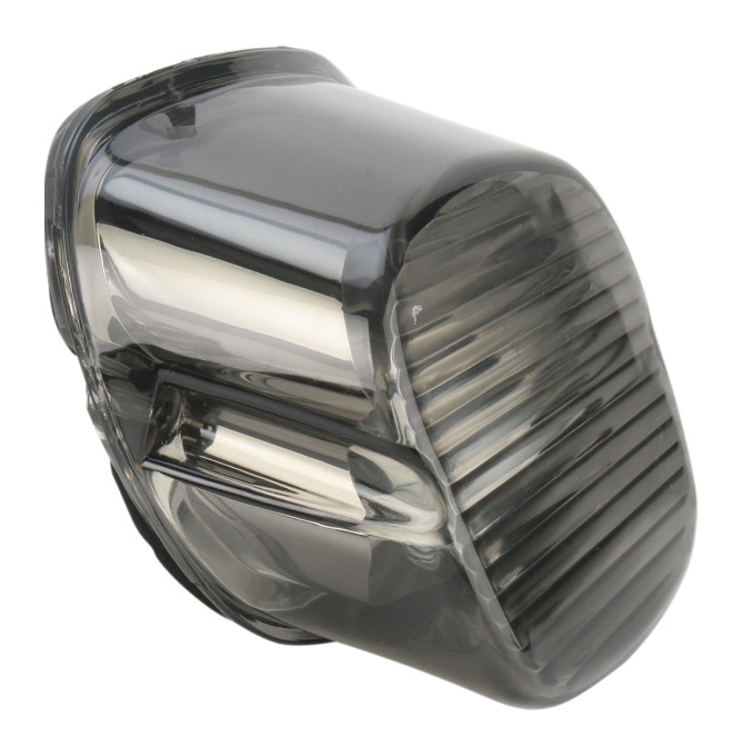 Drag Specialties Smoked Lens Rear Fender Tip Light For Harley-Davidson Motorcycles - Part #2040-0591